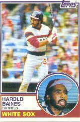 1983 Topps      177     Harold Baines